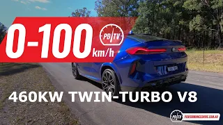 2020 BMW X6 M Competition 0-100km/h & engine sound