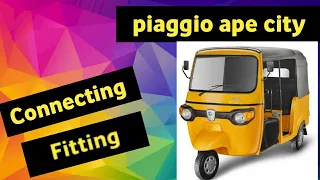 Piaggio Ape City Engine,,connecting fitting episode 5