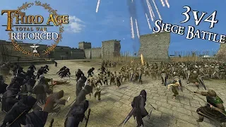 -- GOBLIN CITADEL DEFENSE -- Third Age: Reforged Patch .96.1 3v4 Scenario Siege Battle