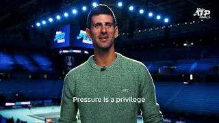 2021 Nitto ATP Finals | World No.1 Novak Djokovic on dealing with pressure 🧠
