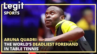 Aruna Quadri: Nigerian with world's deadliest forehand in t/tennis | Legit TV