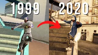 Evolution of the Tony Hawk’s Special Tricks (1999-2020)