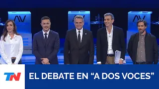 El debate de los candidatos a vicepresidente en "A dos voces" (Programa emitido el día 20-09-2023)