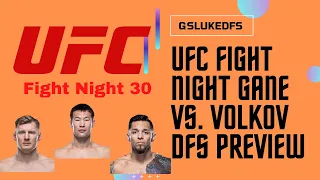 UFC Fight Night 30 - Gane vs. Volkov Draftkings MMA: Top 6 Fighters to Target in GPPs by Gsluke dfs