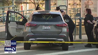 Driver strikes family at SF intersection, kills little girl being pushed in stroller