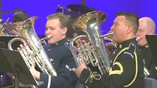 Euphonium Ensemble: "Mansions of the Lord" by Nick Glennie-Smith. Army Band Conference 2023