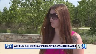 Women share stories at Preeclampsia awareness walk