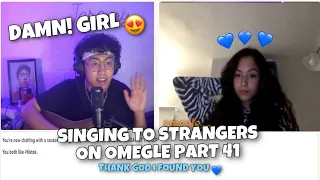 SINGING! TO STRANGERS ON OMEGLE PART 41 | THANK GOD I FOUND YOU! 😳 [BEST REACTION] Jeremy Novela