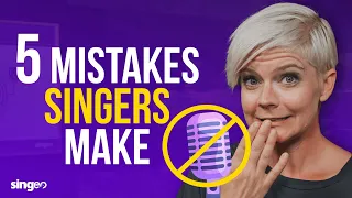 5 Common Mistakes Singers Make