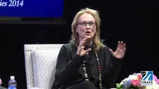 Meryl Streep: Screen Work vs. Stage Work - UMass Lowell Chancellor's Speaker Series (1:30)