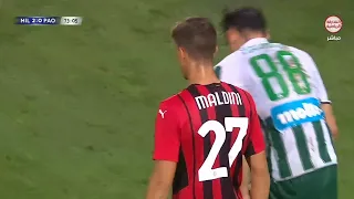Daniel Maldini vs Panathinaikos 🇮🇹⚡️