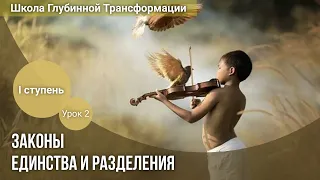 Законы Единства и Разделения. 2 занятие I ступени ШГТ