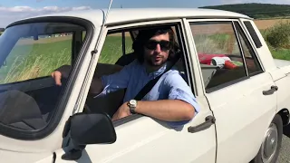 My WARTBURG driving Experience - 2 stroke / 3 cylinder / column shifter