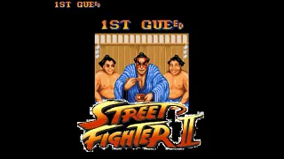 Street Fighter II: Turbo (SNES) E.Honda Arcade