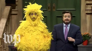 SNL vs. reality: Ted Cruz takes on Big Bird, again