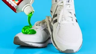 15 SMART SHOES HACKS || DIY WATERPROOF SHOES