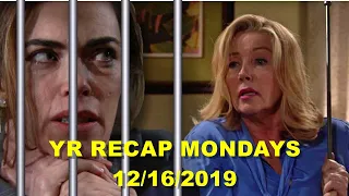 The Young And The Restless Recap Mondays December 16 - YR Daily Spoliers 12/16/2019