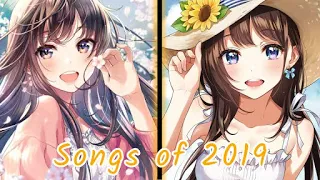 Nightcore (lyrics) - Top Hits of 2019 in 4 Minutes, By Madilyn [switching vocals]