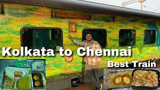 Best Train from Kolkata to Chennai | 22807 SRC-MAS AC Express | IRCTC Food Review