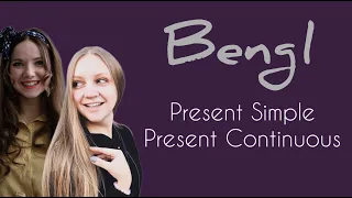 Present Simple&Present Continuous + stative verbs. Подарочный урок из курса английского Bengl #англ