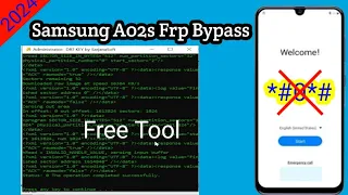 Boom!!! Samsung Frp Bypass Tool 2024 Adb Enable Fail || Samsung A02s Frp No *#0*#, No Test Point