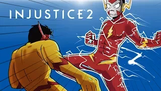 INJUSTICE 2 - FLASHLIRIOUS VS REVERSE FLASHTOONZ!