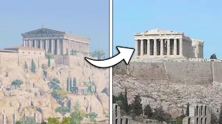 Assassin's Creed Odyssey - Game vs Real Life Greece