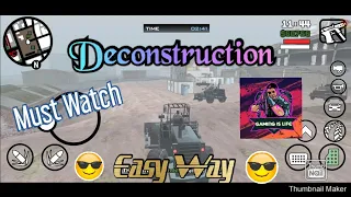 GTA San Andreas|Deconstruction|Best Way to pass the mission