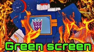 Soundwave Status (Green Screen)