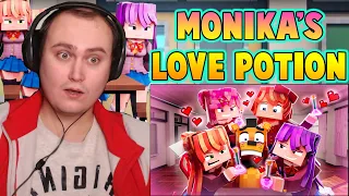 MONIKA'S LOVE POTION!! | Reaction