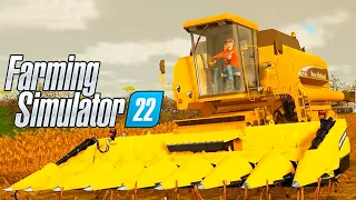 OPERANDO A NOSSA NOVA COLHEITADEIRA | Farming Simulator 22 | Recanto Mineiro - Episódio 50