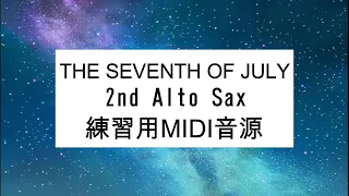 たなばた　2nd Alto Sax　練習用MIDI音源
