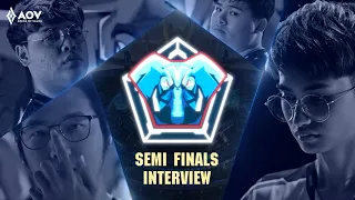 AWC 2021 Semi Final Thailand Team Interview - Garena AOV (Arena of Valor)