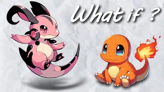 What if Fire starter Pokemon had other types of evolutionary forms ? Gen 1 l Oddly Transformation