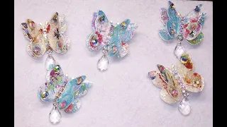 DIY~Beautiful & Sturdy Scrappy Butterfly Embellishments~So Simple!