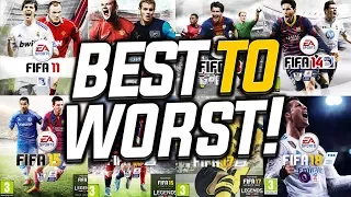 EVERY FIFA GAME RANKED BEST TO WORST