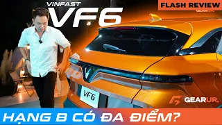 Về Vinfast VF6: treo đa điểm, 201 HP, 399 km/lần sạc và nội thất cao cấp | GearUp