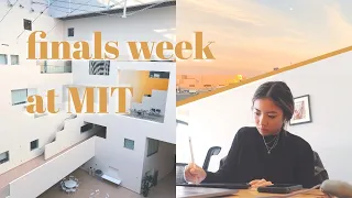 finals week at MIT | junior year vlog ♡