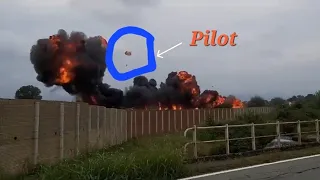 Italian air force aircraft crashes during an acrobatic exercise! 16.09.23