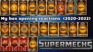 Supermechs⛅ MY BEST REACTIONS to OP ITEMS 😲 OPENINGS (2020-2022)