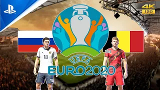 FIFA 21 : RUSSIA VS BELGIUM | UEFA EURO 2021 | GAMEPLAY ON PS5 | 4K UHD AVAILABLE |
