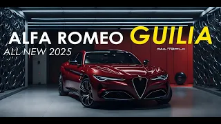 Alfa Romeo Guilia All New Facelift 2025 Concept Car, AI Design