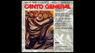 Mikis Theodorakis, Pablo Neruda, Maria Farantouri, Petros Pandis – Canto General (1981)