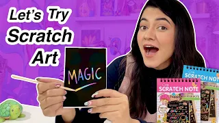 Trying Magical Scratch Art 😱