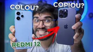 CHEGOU! Redmi 12, IDÊNTICO ao um IPhone 14 Pro MAX! Novo custo benefício?