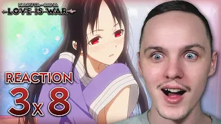 DUAL CONFESSION ARC?! | Kaguya-sama: Love Is War Season 3 Episode 8 Reaction