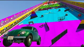 LA MEGA RAMPA DE LA SUERTE MAS DIFICIL DEL MUNDO! - GTA V ONLINE