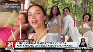Ilang Kapuso at Sparkle stars, enjoy sa kani-kanilang long Holy Week break vacation | 24 Oras