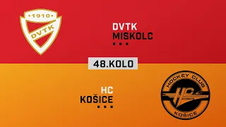 48.kolo DVTK Miskolc - HC Košice HIGHLIGHTS