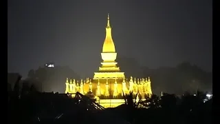 THAD LUANG NIGHT MARKET IN VIENTIANE, LAOS 2018